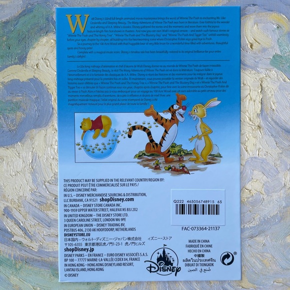Disney ⏰ Winnie The Pooh “VHS Pin Set” - Picture 3 of 6